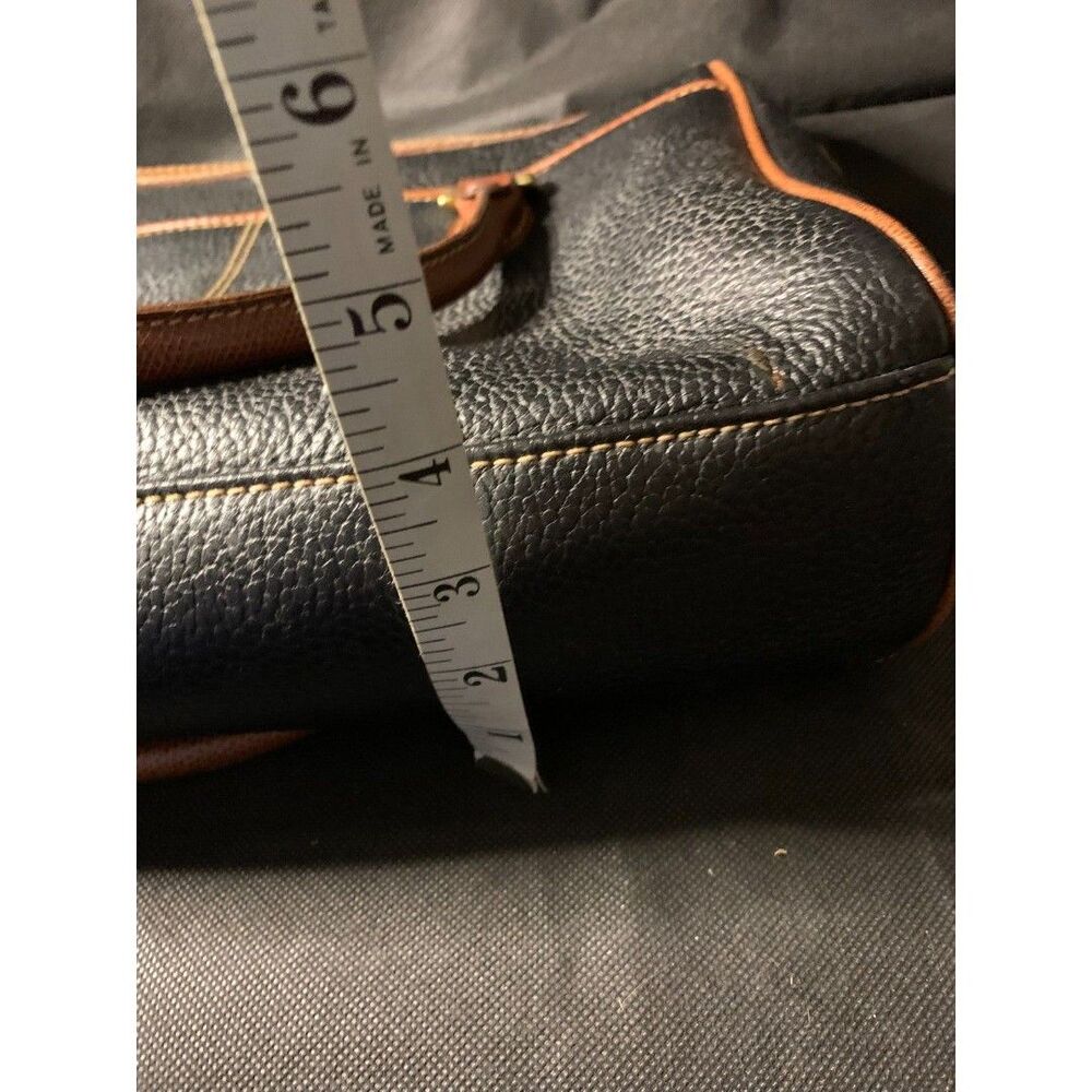 Vintage Liz Claiborne Bag Women's Brown Genuine Leather w/Tag Free Shipping - Picture 4 of 12